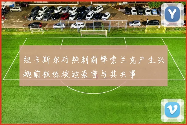 纽卡斯尔对热刺前锋索兰克产生兴趣前教练埃迪豪曾与其共事